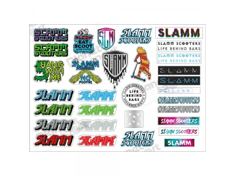 Наклейки Slamm Sticker Sheet